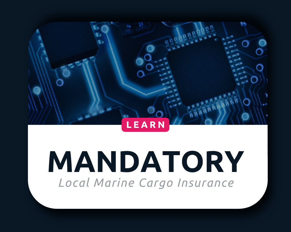 Comply with mandatory local marine cargo insurance like Kenya’s Marine Insurance Act with TecEx.