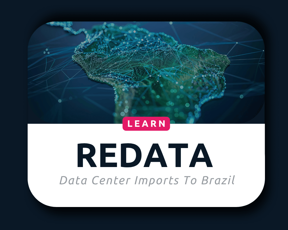 Learn what the ReData tax regime is and how it can benefit data center imports.