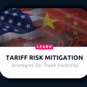 Learn proactive strategies for compliant and effective tariff risk mitigation.